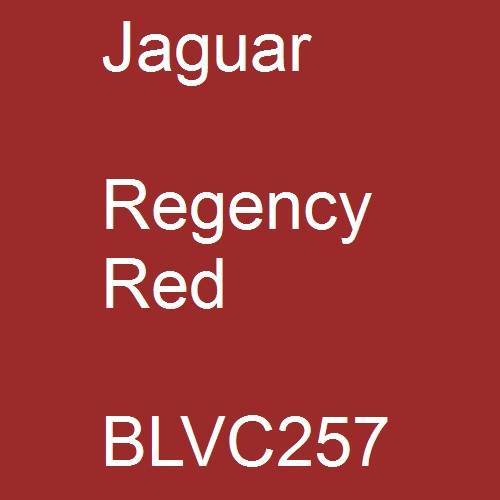 Jaguar, Regency Red, BLVC257.